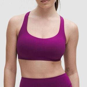 Lululemon L/XL D-DDD Flexy Flex Strappy Yoga Sports Bra